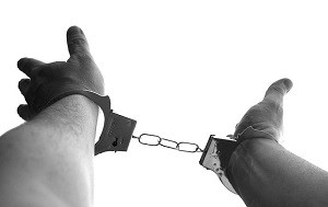 handcuffed